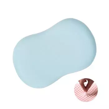 Шейная подушка со скрытой молнией. Удобный эргономичный дизайн. Наполнитель из пены с эффектом памяти. Боковая подушка для сна. Подушка для шеи. Ежедневное использование - Синий B Stuttg