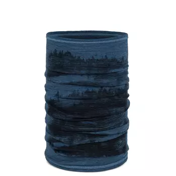 Шейный платок Buff Merino Lightweight Prints, цвет Tempest Blue
