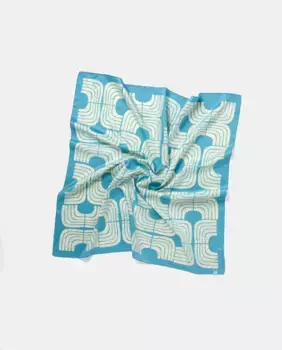 Шейный платок Jo & Mr. Joe, синий