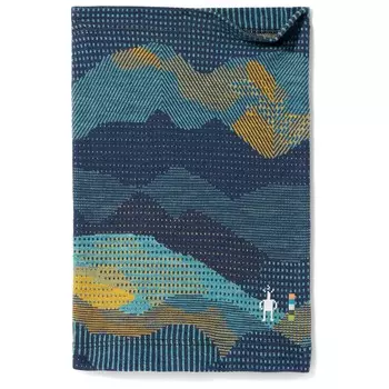 Шейный платок Smartwool Thermal Merino Neck Gaiter, цвет Blueberry MTN Scape