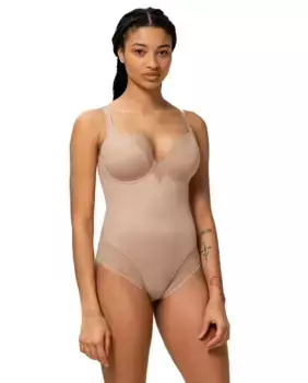 Шейпер для тела True Shape Sens Triumph черного цвета, бежевый