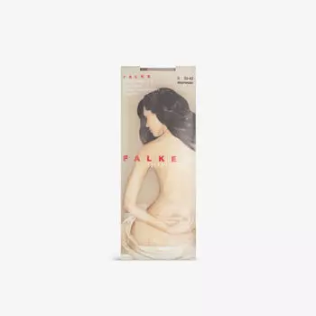 Shelina 12 прозрачных носков из эластичной ткани до щиколотки Falke, цвет 5188 espresso