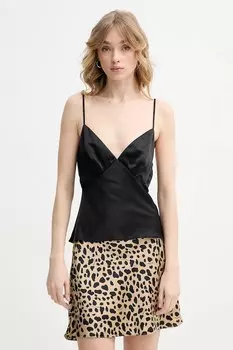 Шелковая блузка From Future, черный