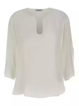 Шелковая блузка Kangra, белый