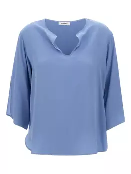 Шелковая блузка Kangra, синий