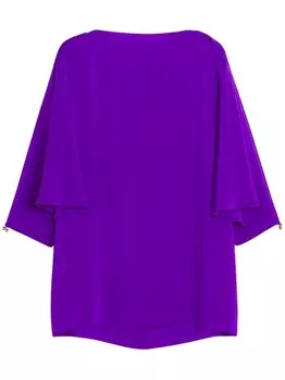 Шелковая блузка Lanvin, фиолетовый