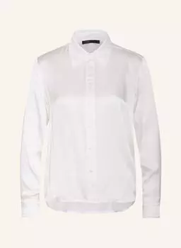 Шелковая блузка maje, белый