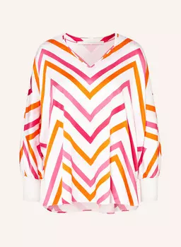 Шелковая блузка-рубашка Herzen'S Angelegenheit, розовый