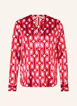 Шелковая блузка-рубашка Lilienfels, белый