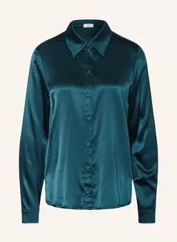 Шелковая блузка-рубашка RIANI, цвет PETROL