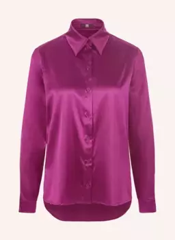 Шелковая блузка-рубашка Riani, фиолетовый