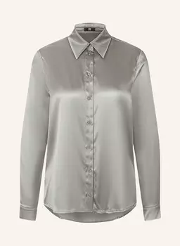 Шелковая блузка-рубашка RIANI, серый