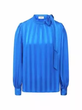 Шелковая блузка Saint Laurent