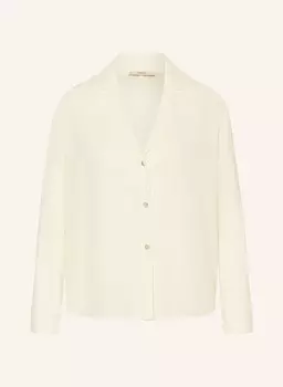 Шелковая блузка Vince, бежевый