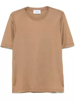 Шелковая футболка D4.0, коричневый