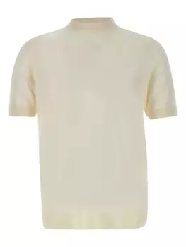 Шелковая футболка Eleventy, нейтральный