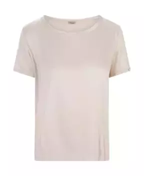 Шелковая футболка с круглым вырезом Her Shirt, коричневый