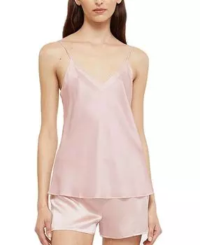 Шелковая майка GINIA, розовый