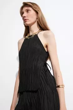 Шелковая майка & Other Stories, черный