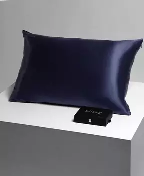 Шелковая наволочка 22 Момми, Король Blissy, синий