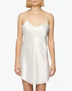 Шелковая нижняя юбка Luna di Seta, белый