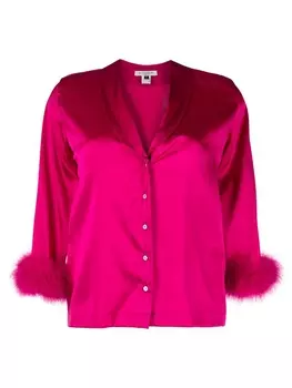 Шелковая пижама Kitty Gilda & Pearl, розовый