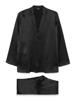 Шелковая пижама La Perla, черный