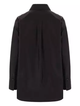 Шелковая рубашка Alberto Biani, черный