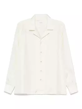 Шелковая рубашка Alessandro Gherardi, желтый