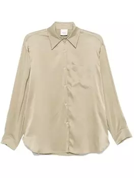 Шелковая рубашка Alysi, зеленый