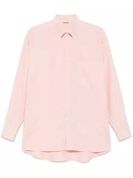 Шелковая рубашка Auralee, розовый