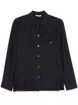 Шелковая рубашка Barena, синий