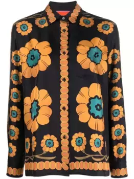 Шелковая рубашка Boy La DoubleJ, черный