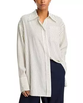 Шелковая рубашка CO, слоновая кость/кремовый