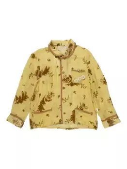 Шелковая рубашка COMMUNS, желтый