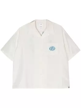 Шелковая рубашка Crosby visvim, бежевый