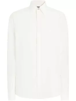 Шелковая рубашка Dolce & Gabbana, белый