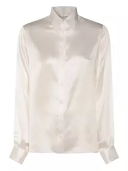 Шелковая рубашка Eleventy, белый