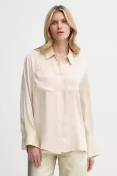 Шелковая рубашка Gestuz, бежевый