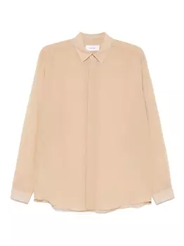 Шелковая рубашка Lardini, нейтральный