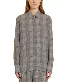 Шелковая рубашка Marella Lava, мультиколор