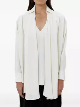 Шелковая рубашка MeimeiJ, белый