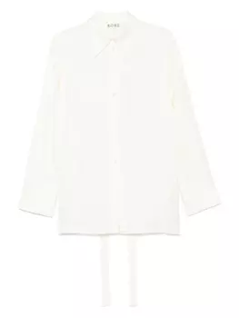 Шелковая рубашка Rhe, нейтральный