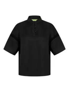 Шелковая рубашка Shanghai Tang, черный