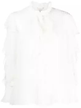 Шелковая рубашка SHIATZY CHEN, белый