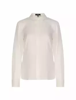 Шелковая рубашка Theory, белый