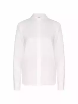 Шелковая рубашка Vince, белый