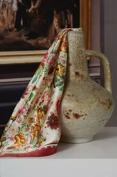 Шелковая шаль Medicine, мультиколор