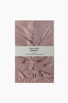 Шелковая спальная шапочка H&M, розовый