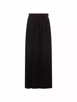 Шелковая юбка Athina Loro Piana, черный